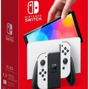 New Nintendo Switch Oled White 128gb with games bundle