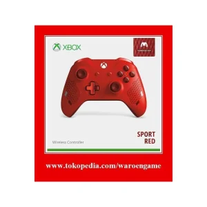 Xbox Wireless Controller with Bluetooth (Sport Red)