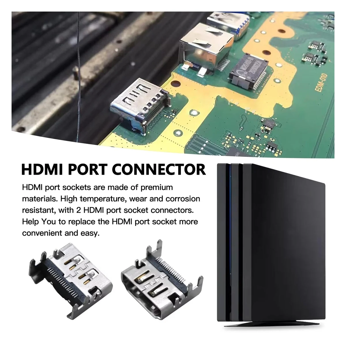 PS4 Console HDMI Port Replacement