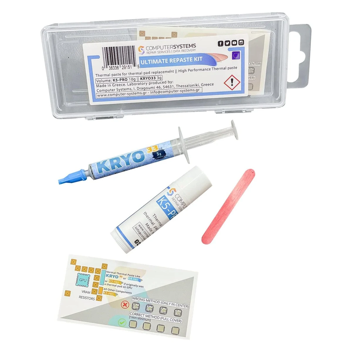 Console Thermal Paste & Repaste Kit